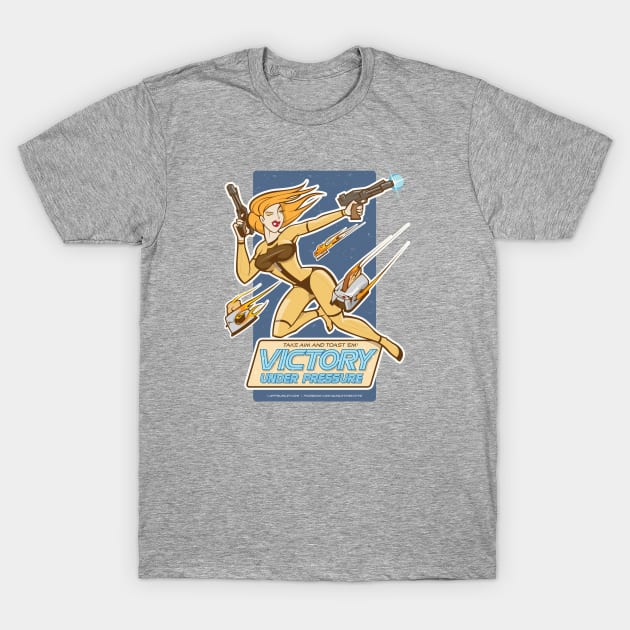 Victory Under Pressure T-Shirt by QuigleyCreative